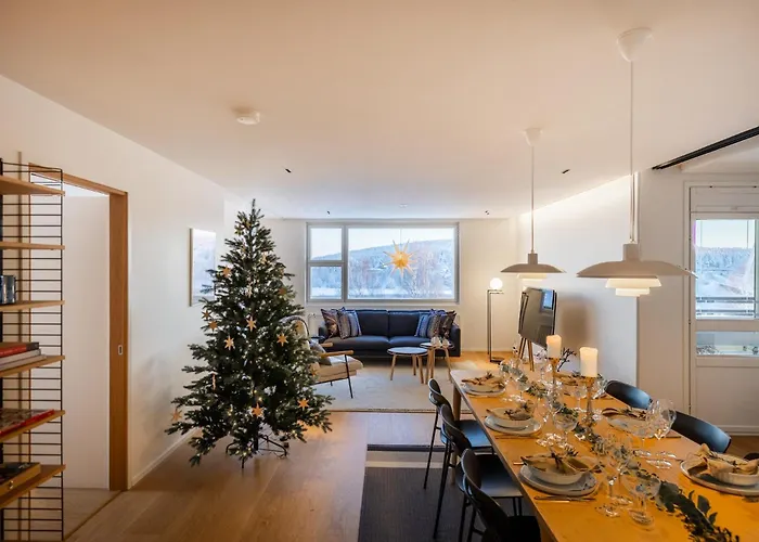 Penthouse Ounas With Private Sauna Appartement Rovaniemi