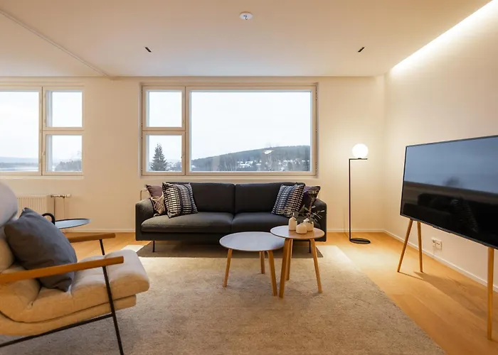 Penthouse Ounas With Private Sauna Рованиеми